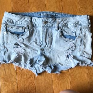 American eagle jean shorts